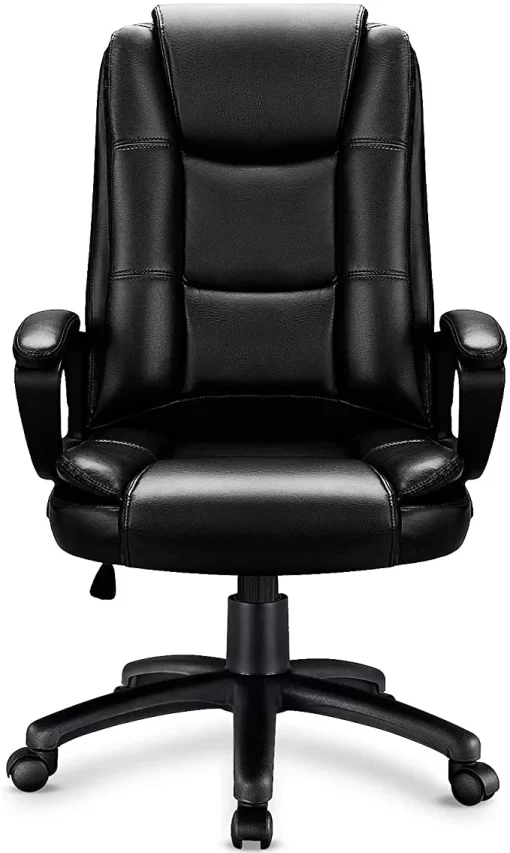 Vitesse Home Office Chair, Big and Tall Chair 8 Hours Heavy Duty Design, Black