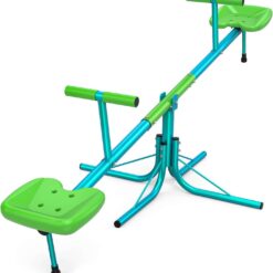 Amictoy Seesaw, Sit and Spin Teeter Totter, 100 Lbs Heavy Duty 2023 Upgraded Model