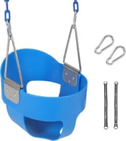 RedSwing High Back Toddler Bucket Swing Seat with Coated Chains, Heavy Duty Kids Swing Seat for Outside