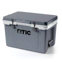 RTIC Ultra-Light 32 Quart Hard Cooler Insulated Portable Ice Chest Box - Dark Grey/Cool Grey
