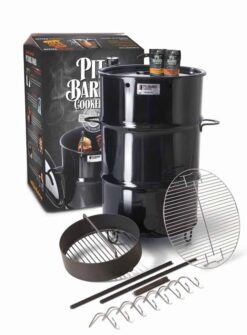 Pit Barrel Cooker Classic: Effortless Smoking & Grilling (18.5")