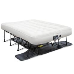 Ivation EZ-Bed (Full Size) Air Mattress with Frame & Rolling Case, Self Inflatable