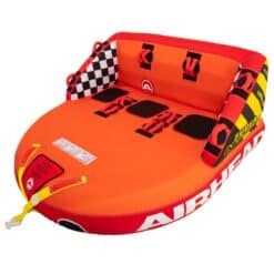 AIRHEAD Mable Inflatable Towable Tube, 1-4 Rider Models - Super Mable - 3 Rider