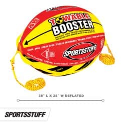 Sportsstuff Booster Ball, Towable Tube Rope Performance Ball Dimensions inflated