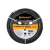 Continental 21174733 Premium 5/8 in. Dia x 100 ft. Commercial Grade Rubber Black Water Hose