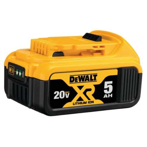 DEWALT DCB205-2 20V MAX XR Premium Lithium-Ion 5.0Ah Battery Pack (2 Pack)