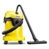 Karcher 1.628-114.0 WD 3 Multi-Purpose 4.5 Gal. Wet-Dry Shop Vacuum Cleaner with Attachments, Blower Feature and Compact Design 1000-Watt