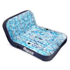Aqua Leisure Adult Unisex Ultra-Cushioned Comfort Blue Pool Lounge Float for Two