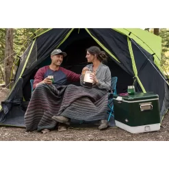 Coleman Dark Room 6 Person Fast-Pitch Dome Tent with Screen Room