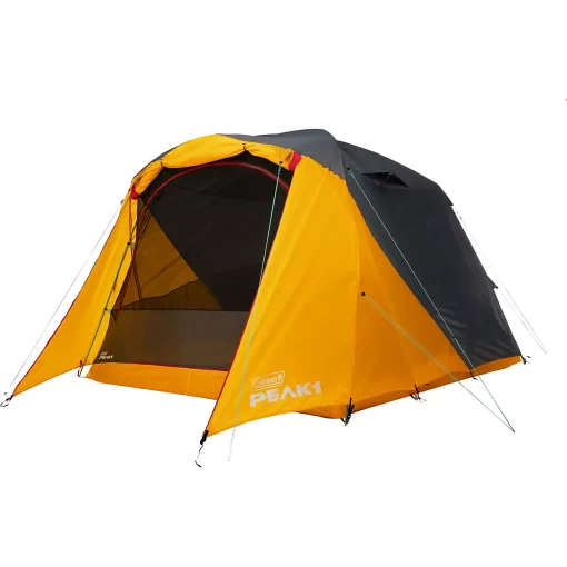 Coleman Peak1 6 Person Backpacking Tent - Yellow/Gray