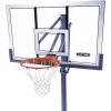 Lifetime Adjustable In-Ground 54 in Acrylic Basketball Hoop