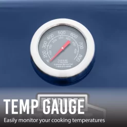 Expert Grill 4 Burner with Side Burner Propane Gas Grill in Blue