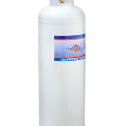 100 lb Steel Propane Cylinder POL Valve (Ships Empty)