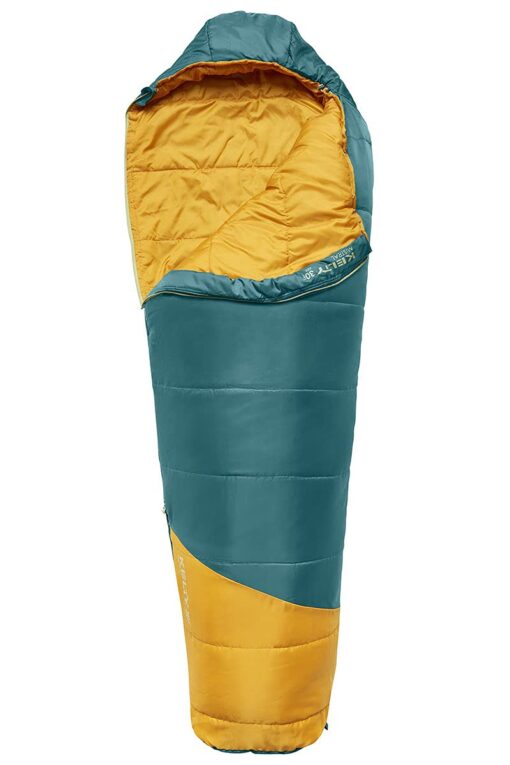 Kelty Kids Mistral 30 Degree CloudLoft Synthetic Insulated Sleeping Bag, Offset Quilt Construction