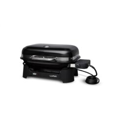 Weber Lumin Compact Outdoor Electric Barbecue Grill, Black