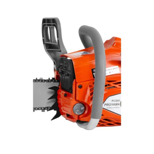 PROYAMA 68CC 2-Cycle Top Handle Gas Powered Chainsaw 24 Inch 20 Inch Petrol Handheld Cordless Chain Saw for Tree Wood Cutting