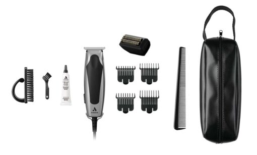 Andis 42400 inLINER All-in-One Trim & Shave Hair Trimmer and Foil Shaver Kit, Silver