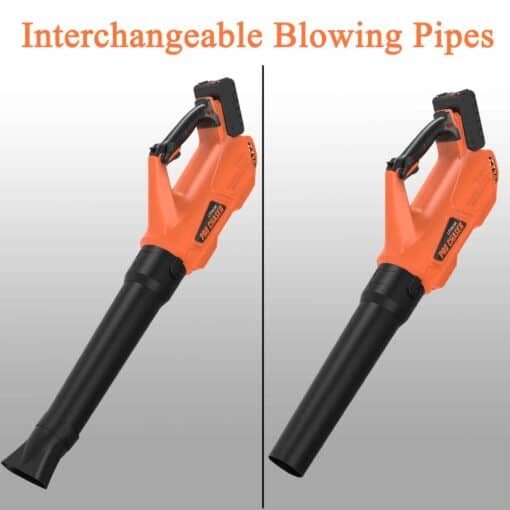 Pro Chaser Battery Powered Cordless Blower - 380 CFM with 2 X 4.0Ah 20V Batteries & Fast Charger