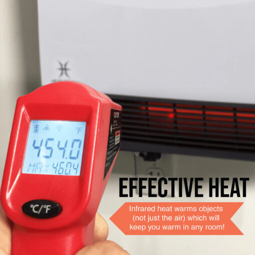 Heat Storm Phoenix 1500W WiFi Infrared Space Heater, Indoor, White, HS-1500-PHX-WIFI
