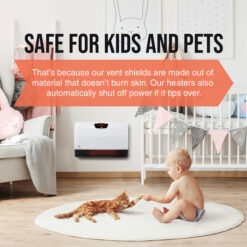 Heat Storm Phoenix 1500W WiFi Infrared Space Heater, Indoor, White, HS-1500-PHX-WIFI