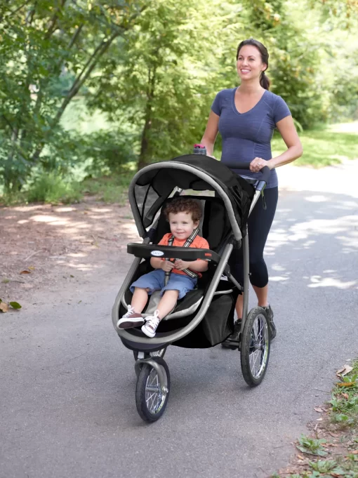 Graco FastAction Fold Jogger Click Connect Travel System - Gotham