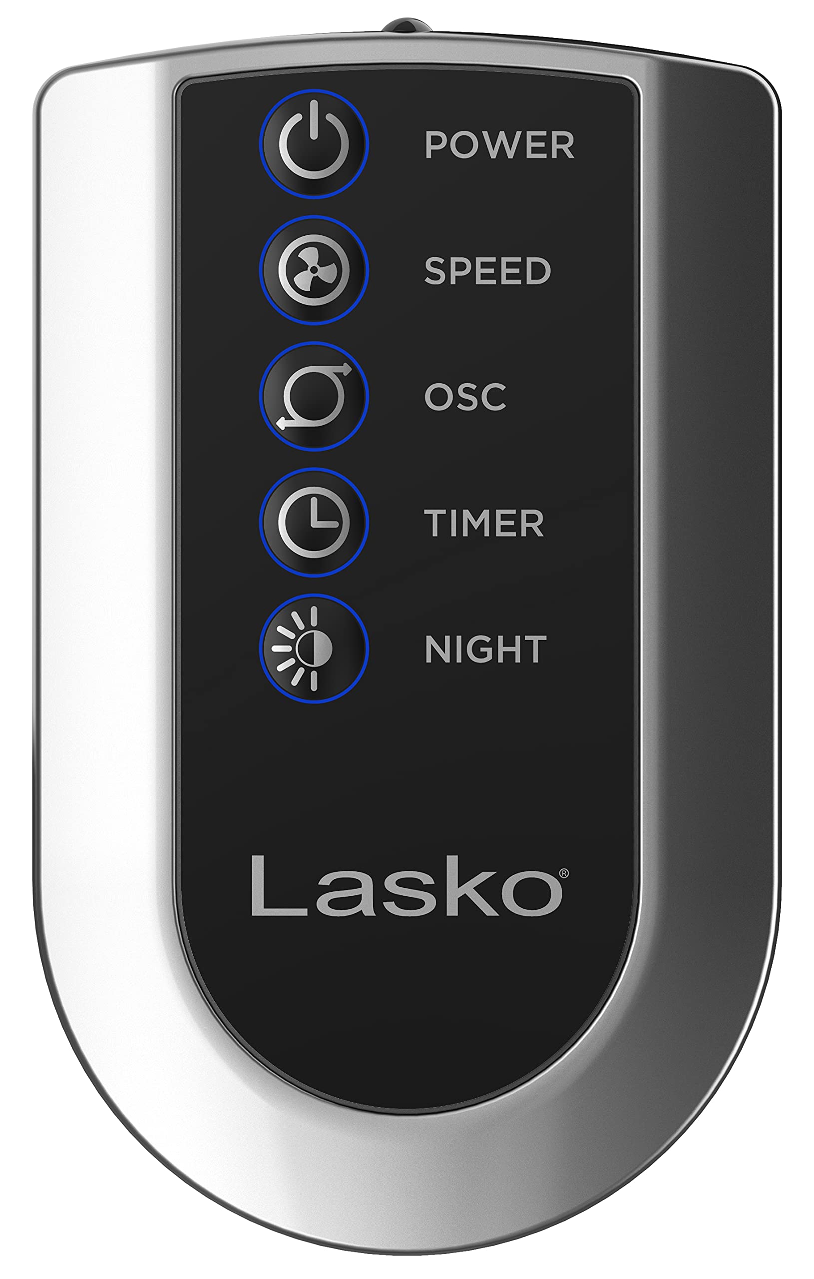 Lasko T42954 Oscillating Tower Fan, Nighttime Setting, Remote Control, 3 Quiet Speeds, 42.5", Silverwood, woodgrain and grey Lasko T42954 Oscillating Tower Fan, Nighttime Setting, Remote Control, 3 Quiet Speeds, 42.5", Silverwood, woodgrain and grey