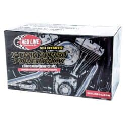 Red Line 90226 Powersport Motor Oil V-Twin 20W50 Powerpack Kit