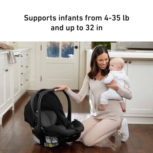 Graco SnugRide SnugFit 35 LX Infant Car Seat | Baby Car Seat with Anti Rebound Bar, Finn