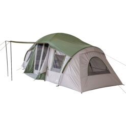 Ozark Trail 10-Person 3-Room Vacation Tent, with Shade Awning