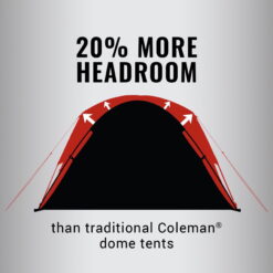 Coleman 6-Person Skydome Camping Tent, Evergreen