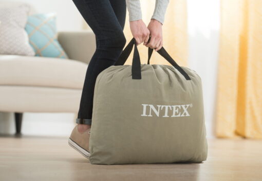 Intex 24" Dream Lux Pillow-Top Dura-Beam Airbed Mattress with Internal Pump, King