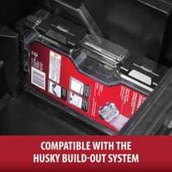 Husky 22844 Build-Out 22 in. Modular Tool Storage Rolling Tool Box
