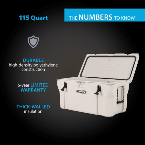 Lifetime 115 Quart High Performance Cooler (91108)