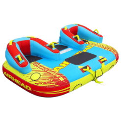 Airhead 3 Rider Challenger Inflatable Towable Boating Water Sports Tube