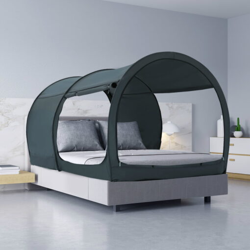 Alvantor Bed Tent Pop Up Canopy Twin Size Charcoal