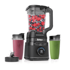 Ninja TB301 Detect Duo Power Blender Pro + Single Serve, BlendSense Technology, Black