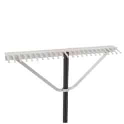 Razor-Back 63136 24 in. Aluminum Landscape Rake