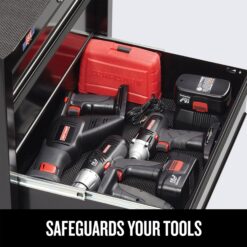CRAFTSMAN CMST22741BK 1000 Series 26.5-in W x 32.5-in H 4-Drawer Steel Rolling Tool Cabinet (Black)