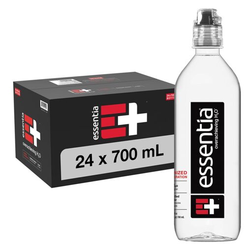 Essentia Bottled Water, 700 mL, 24-Pack