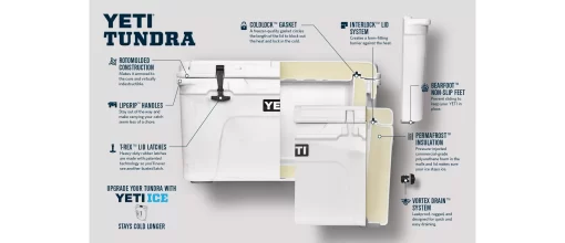 YETI Tundra 65 Cooler - White