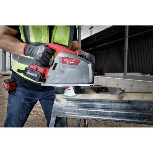 Milwaukee 8 in. x 42-Carbide Teeth Metal and Stainless Cutting Circular Saw Blade (2-Pack)