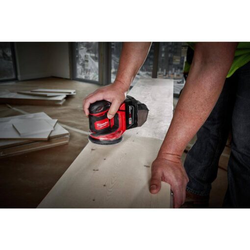 Milwaukee 2648-20 M18 18V Lithium-Ion Cordless 5 in. Random Orbit Sander (Tool-Only)