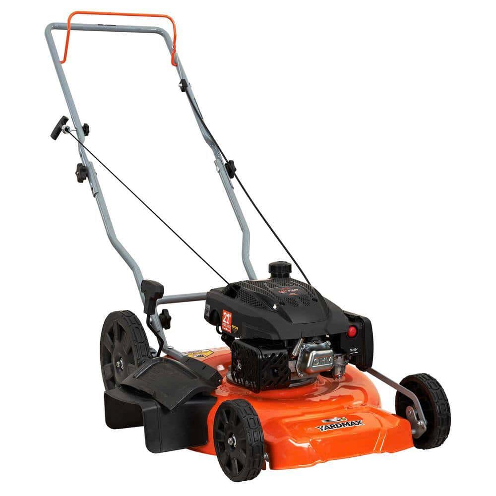 YARDMAX YG1550 21 in. 170cc Gas Walk Behind Push Lawn Mower
