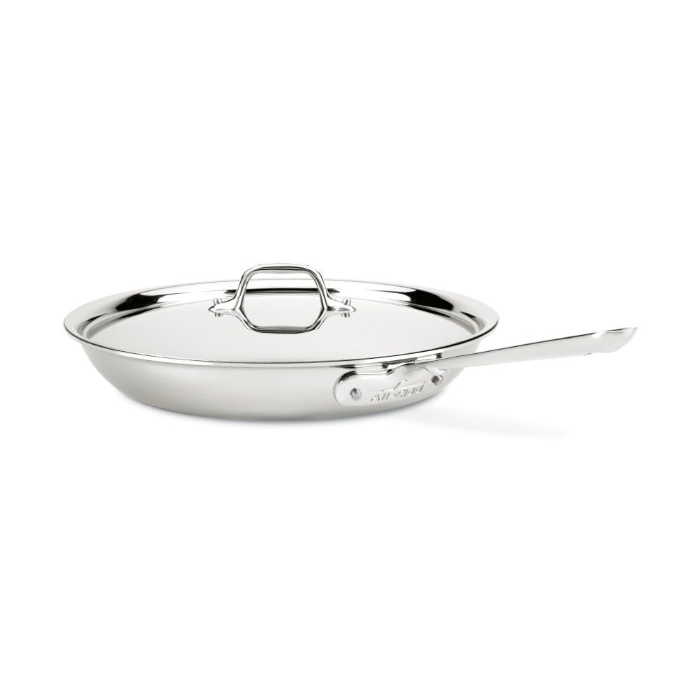 All-Clad D3 3-Ply Stainless Steel Sauté Pan - Thumbnail 2