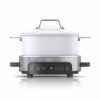 Ninja Foodi 6.5 qt Everyday PossibleCooker, Stainless Steel/White, Multi Cooker, Slow Cooker, MC1100