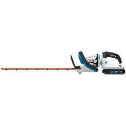 HART 40-Volt 24-inch Cordless Hedge Trimmer Kit, (1) 2.5Ah Lithium-Ion Battery