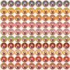 Crave Beverages Flavored Coffee Pods Sampler, Compatible with 2.0 K-Cup Brewers, Assorted Variety Pack, 100 Count