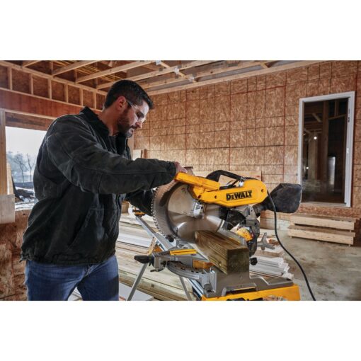 DEWALT 12-in 15-Amp Dual Bevel Compound Corded Miter Saw
