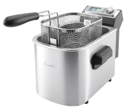 Breville - the Smart Fryer 4-Quart Deep Fryer - Silver