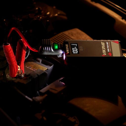 VIKING 2000 Peak Amp Lithium-Ion Jump Starter and Power Bank